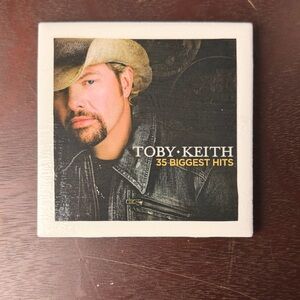 Album coaster - Toby Keith "35 Biggest Hits"